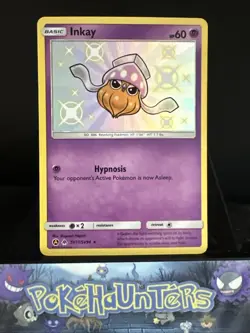 Pokemon Card Inkay SV17/SV94 SM Hidden Fates Baby Shiny Vault NM - Image 1