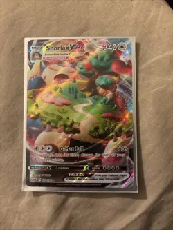 Snorlax VMAX 142/202SWSH01 Sword & Shield Holo Card Near Mint - Image 1
