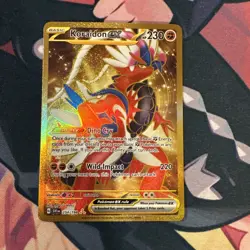 Koraidon EX 254/198 Gold Secret Rare Scarlet & Violet Pokemon TCG Card NM- - Image 1