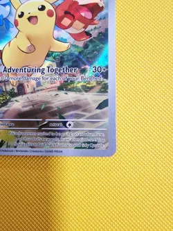 Pikachu 027 Sv: Scarlet & Violet Promo Cards Holo NM - Image 2