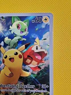 Pikachu 027 Sv: Scarlet & Violet Promo Cards Holo NM - Image 5