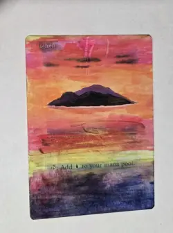 MTG -Fourth Edition - #179 Island (A) -NM - Image 1