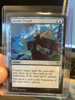 Arcane Denial Commander: Outlaws of Thunder Junction Regular - Image 1