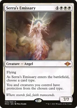 mtg Serra's Emissary - Image 1