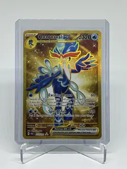 Pokemon TCG Quaquaval ex Paldea Evolved 273/193 Holo Hyper Rare - Image 1