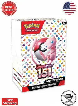 Pokemon TCG Scarlet & Violet 151 Booster Bundle Sealed New (6 packs) - Image 1