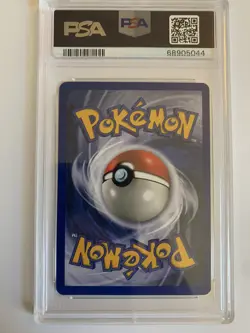 1999 Pokemon Base Set Growlithe Shadowless Graded PSA 9 - Image 2