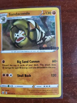 Sandaconda - 082/163 - GAMESTOP Stamp Battle Styles - Promo - Pokemon - Image 2