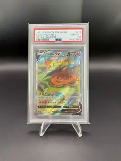 Pokemon Charizard v VSTAR Universe Art Rare #211 Sleepy Zard - PSA 10 GEM MINT!! - Image 1