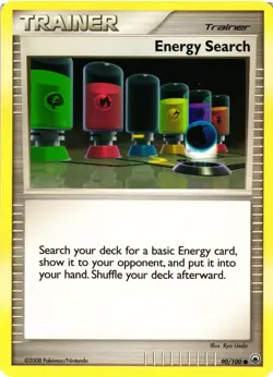 Pokemon TCG Energy Search 90/100 Majestic Dawn Common LP - Image 1