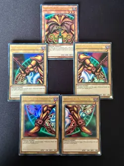 Exodia The Forbidden One Set - Ultra Rare YGLD Left Right Arm Leg - NM - YuGiOh - Image 1