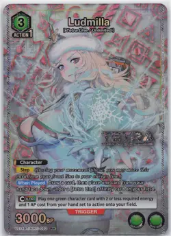 Ludmilla (R*) UE14BT/NIK-1-083 Foil Union Arena: GODDESS OF VICTORY: NIKKE NM - Image 1