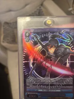 Weiss Schwarz Silver Signed Obstinate Death Wish Pitohui SP Card S59-e07sp - Image 4