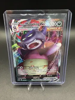 Pokemon Card Galarian Slowking VMAX 100/198 Chilling Reign Ultra Rare NM - Image 3
