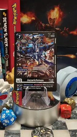 EX7-046 Jazarichmon : Limited Foil U Digimon Card Game EX07: LIBERATOR NM - Image 3