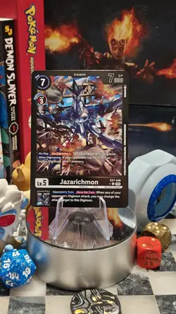 EX7-046 Jazarichmon : Limited Foil U Digimon Card Game EX07: LIBERATOR NM - Image 4