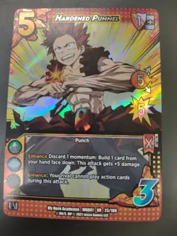 My Hero Academia Card Hardened Pummel 1st Edition - Image 1