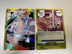 YAMATO OP01-121 SEC One Piece Card Game Romance Dawn English NM/M + BONUS - Image 1