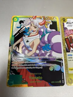 YAMATO OP01-121 SEC One Piece Card Game Romance Dawn English NM/M + BONUS - Image 2