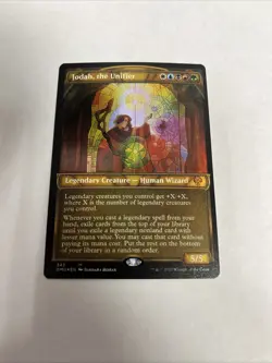 Jodah The Unifier Showcase Textured Foil Card #343 MTG LP - Image 1