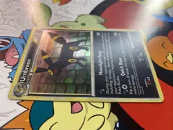 UMBREON 10/90 Undaunted HOLO SWIRL rare Pokemon TCG card LP - Image 2