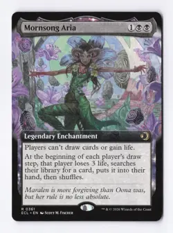 Mornsong Aria (Extended Art) 0361 (R) MTG Lorwyn Eclipsed (ECL) - Image 1