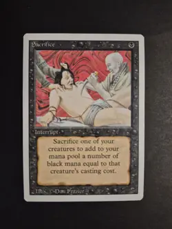 Sacrifice (Revised Edition) Regular MTG - Image 1