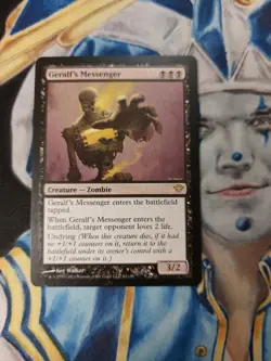 Geralf's Messenger MTG Dark Ascension Black Rare Creature LP to MP x1 JG1 - Image 2