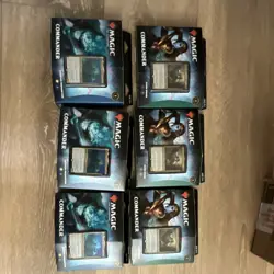 Magic: The Gathering Kaldheim Commander Decks English Lot of 6 - Image 2