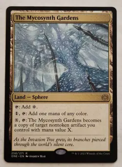 The Mycosynth Gardens ONE #256 Rare Land Regular NM+ - Image 1