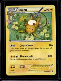 Raichu RC9/RC32 LP - Generations : Radiant Collection 2016 (MP) / Pokemon TCG - Image 1