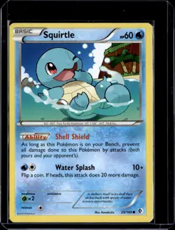 Squirtle #29/149 Common Regular Boundaries Crossed 2012 (LP) / Pokemon TCG - Image 1