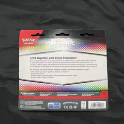 Pokemon TCG Scarlet Violet Prismatic Evolutions Tech Sticker Collection Glaceon - Image 2