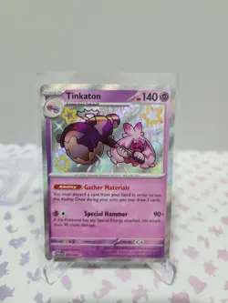 Pokemon TCG - Shiny Tinkaton 167/091 - Paldean Fates - Ultra Rare - NM/M - Image 1