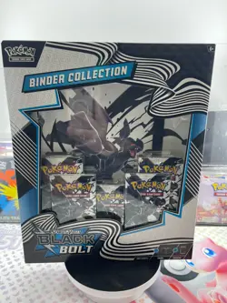 Pokemon TCG Scarlet & Violet Black Bolt Binder Collection Sealed - Image 1