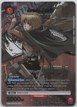 Armin Arlelt U* UE10BT/AOT-1-076 Attack on Titan Union Arena - Image 1