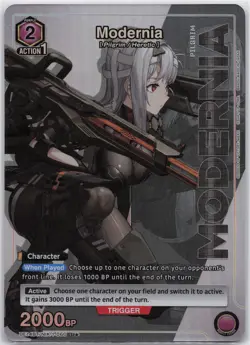 Modernia (U*) UE14BT/NIK-1-060 Foil Union Arena: GODDESS OF VICTORY: NIKKE - Image 1