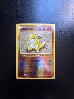 Sandshrew 54/108 Reverse Holo XY Evolutions Pokemon Card - NM - Image 1