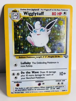 Wigglytuff 16/64 - Jungle Holo Rare - WOTC Pokemon Card - Image 2
