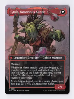 Grub, Storied Matriarch (Borderless) 0289 (R) MTG Lorwyn Eclipsed (ECL) - Image 2