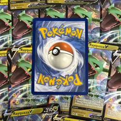 Pokemon TCG SWSH Crown Zenith Rayquaza V 100/159 Ultra Rare Holo NM! - Image 2