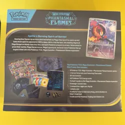 Pokemon TCG Mega Evolution Phantasmal Flames Elite Trainer Box NEW - Image 2