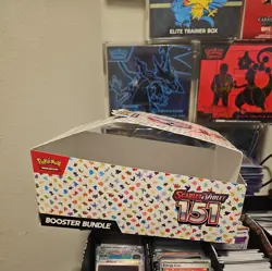 Pokemon Scarlet & Violet EMPTY 151 Booster Bundle Display BOX ONLY - Image 3