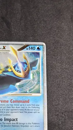 Pokemon TCG Empoleon LV.X Holo *SWIRL* Rare Card Diamond & Pearl 120/130 LP - Image 5