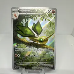 Pokemon - Surging Sparks Vibrava 2024 206/191 Illustration Rare Card Tcg - Image 1