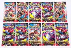 Pokemon TCG MEGA EVOLUTION BOOSTER 10 PACK SET Factory Sealed Lot Bundle - Image 1