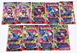 Pokemon TCG PHANTASMAL FLAMES BOOSTER 9 PACK LOT Factory Sealed Heavy - Image 1