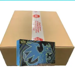Pokemon Phantasmal Flames Charizard X EX UPC Sealed Case - Factory x4 in hand - Image 1