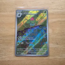 Pokemon TCG Ivysaur Card 167/165 SV 151 Illustration Rare NM Condition ENGLISH - Image 1