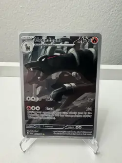 Pokemon Houndoom Illustration Rare 066/064 Shrouded Fable Stage 1 - Image 1